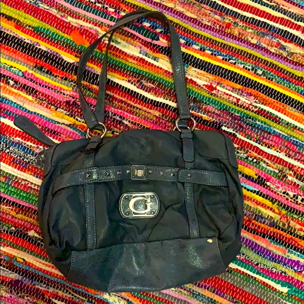 GUESS BRAND BLUE PURSE